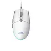 Image de MARS GAMING MMG - Souris - jeux - pour droitiers - optique - 6 boutons - filaire - USB - blanc