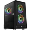 Image de Graphite-G-BK-v3 - MDT - ATX - panneau latéral fenêtré (verre trempé) - pas d'alimentation (ATX) - noir - USB/Audio