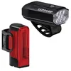 Image de Lezyne - Paire Micro Drive 800 Plus / Strip Drive 300 Plus - Kit éclairage vélo Satin Black - Taille unique