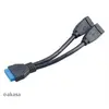 Image de Adaptateur USB 3.0 Interne - AK-CBUB09-15BK - 15 cm