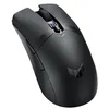 Image de ASUS - Souris TUF M4 sans-Fil pour Gamer - RF 2.4 GHz/Bluetooth Le - ambidextre - capteur Optique 12 000 dpi - 6 Boutons programmables - rétroéclairage RGB Aura Sync en occasion ou reconditionné
