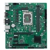 Image de PRO H610M-C D4-CSM - Carte-mère - micro ATX - Socket LGA1700 - H610 Chipset - USB 3.2 Gen 1 - Gigabit LAN - carte graphique embarquée (unité centrale