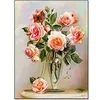 Image de Peinture murale Poster vintage rose aquarelle Toile