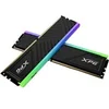 Image de ADATA Kit Barrettes mémoire 8Go (2x4Go) DIMM DDR4 XPG SpectriX D35G RGB 3600Mhz (Noir)