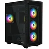 Image de Armoire de Jeu - - BATTLECRUISER II - E-ATX - 4 Ventilateurs ARGB - Verre Trempé Noir
