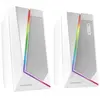 Image de Enceintes Bluethooth RGB MS7 Blanc Processeur de Son DS, 20W