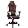 Image de Fauteuil Aerocool Crown AeroSuede (Marron/Blanc)