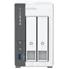 Image de TS-216G - Serveur NAS - 2 Baies - SATA 6Gb/s - RAID JBOD, 0, 1 - RAM 4 Go - 2.5 Gigabit Ethernet - iSCSI support