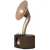 Image de WR-45X Gold Radio de table FM AUX, Bluetooth rechargeable noir, or