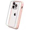 Image de Coque Compatible avec iPhone 14 Pro Mod NX - Protection Fine Personnalisable avec Technologie d'absorption des Chocs sans BPA - Rose Poudré
