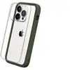 Image de Coque Compatible avec iPhone 14 Pro Mod NX - Protection Fine Personnalisable avec Technologie d'absorption des Chocs sans BPA - Vert Kaki