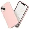 Image de Coque Compatible avec iPhone 14 SolidSuit - Coque Fine avec Technologie d'absorption des Chocs et Finition Premium Matte - Rose Poudré