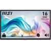 Image de MSI Pro MP165 E6 Écran Portable 15.6" Full HD - Dalle IPS 1920x1080, 60Hz, 4 ms, Haut-parleurs et Micro intégré, HDMI 2.0b, USB Type-C (PD 15W), Compatible VESA, Noir en occasion ou reconditionné