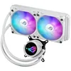 Image de ASUS ROG STRIX LC III 240 ARGB White Edition   Refroidisseur de processeur liquide tout-en-un (bloc d'eau rotatif à 360°, pompe Gen7 v2 Asetek, ventilateurs ARGB avec +10 effets personnalisés) en occasion ou reconditionné