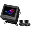 Image de ASUS ROG Ryujin III WB Bloc d'eau LCD pour processeur (Asetek avec 178 Micro-lamelles de Refroidissement et Plaque de Refroidissement en Alliage de cuivre, écran LCD 3,5", Ventilateur VRM intégré, en occasion ou reconditionné