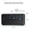 Image de Kit Mini-PC Slim sans cordon NUC Barebone NUC13ANKI5 Arena Canyon i5