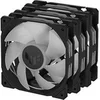 Image de TUF Gaming TR120 ARGB - Kit de ventilation du boîtier - lame inversée - 120 mm - noir (pack de 3)