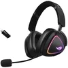 Image de ASUS ROG Delta II - Casque Gaming sans Fil (Équipement Officiel de Team Vitality, connectivité tri-Mode, ROG Speednova, membranes de 50mm, jusqu'à 110 Heures d'autonomie de Batterie, légère de 315g) en occasion ou reconditionné