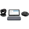 Image de Google Meet GQE20A - Large Room Kit - kit de vidéo-conférence (haut-parleur de téléphone, console d'écran tactile, caméra PTZ) - gris de fer - avec