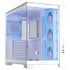 Image de A32 PLUS - Boîtier ATX - panneau latéral fenêtré (verre trempé) - pas d'alimentation (ATX) - blanc - USB/Audio