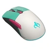 Image de TUF Gaming Mini - Hatsune Miku Edition - souris - optique - 6 boutons - filaire, sans fil - USB, 2.4 GHz, Bluetooth - blanc, turquoise, rose