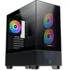 Image de Boîtier Pc Moyen Tour Sans Alim - Endorphin Air V2 (Noir) - E-Atx/Atx - 4X120Mm A-Rgb - Usb-C/3.0/2.0 - Verre Trempé