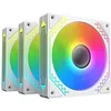 Image de - Starz Pro Arctic (Blanc) (Pack De 3) - Ventilateurs 3X120Mm A-Rgb Pour Boitier Pc