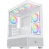 Image de Boitier Moyen Tour ATX Alphard RGB avec panneaux vitrés (Blanc)