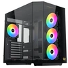 Image de Boîtier PC - CUBI II - Cube - E-ATX - Verre trempé - ARGB - Noir