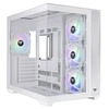 Image de View 380 TG ARGB Snow Midi Tower Blanc