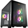 Image de Boîtier Mini-Tour - - GEH Mini S380-BA - Noir - Micro-ATX/Mini-ITX - Circulation d'air optimisée