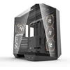 Image de Boîtier PC Cube DY470 A-RGB - Verre trempé - 4x Ventilateurs A-RGB - Noir