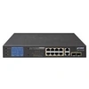 Image de PLANET GSD-1222VHP SWITCH LCD 10P GIGABIT 8 PoE+ 120W & 2 SFP