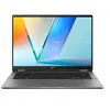 Image de Vivobook 14 Flip TP3407SA-FLIP-DICSG221X - Conception inclinable - Intel Core Ultra 7 - 258V / jusqu'à 4.8 GHz - Win 11 Pro - Intel Arc Graphics 140V