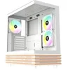 Image de Boîtier PC View 270 Plus WS ARGB Snow ATX - Verre trempé - 3x 120mm ARGB - Blanc - Sans alim