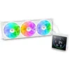Image de Thermaltake TH360-S V3 ARGB | Système de refroidissement liquide tout-en-un | Écran LCD segmenté 3,95" | Tête de pompe rotative | Ventilateur à cadre unique | Neige en occasion ou reconditionné