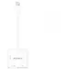 Image de Adata ai910 mfi certifié 3 voies transférés lightning lecteur avec les cartes sd carte microsd pour ios, ipad, iphone, mac et pc