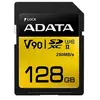Image de ADATA Premier ONE V90 128Go SDXC UHS-II Classe 10 mémoire flash - Mémoires flash (128 Go, SDXC, Classe 10, UHS-II, 290 Mo/s, Noir, Or)