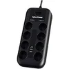 Image de Bloc parafoudre surtenseur CyberPower P0820SUF0-DE 8 prises Schuko 2 ports USB Noir 16A