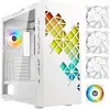 Image de Boitier PC sans alimentation - Tracery ARGB (Blanc) - Moyen tour - Format E-ATX
