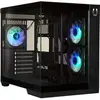 Image de Boîtier PC - - Triton - Cube - ATX - Noir - Verre trempé - USB-C et A-RGB