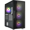 Image de Boitier Moyen Tour ATX CUT592 RGB avec panneau vitré (Noir)