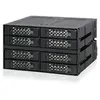 Image de ToughArmor MB508SP-B Backplane cage robuste 8 baies pour SSD / HDD 2,5 SATA / SAS, pour 2 baies externe 5.25