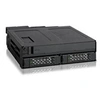 Image de ToughArmor MB602SPO-B Backplane Cage pour 2x SSD/HDD 2.5 SAS/SATA & ODD (Ultra) Slim pour baie externe 5.25