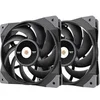 Image de Lot de 2 Ventilateurs de boitier ToughFan - 12cm (Noir)