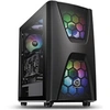 Image de Commander C34 TG - ARGB Edition - tour - ATX - panneau latéral fenêtré (verre trempé) - pas d'alimentation (PS/2) - noir - USB/Audio