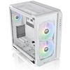 Image de View 51 TG Snow - ARGB Edition - tour - ATX - panneau latéral fenêtré (verre trempé) - pas d'alimentation - blanc - USB/Audio
