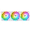 Image de Thermaltake SWAFAN EX14 ARGB Snow (Pack de 3)   Ventilateurs PC 140mm Magnétiques à Pales Interchangeables, Connexion Daisy-Chain, Neige en occasion ou reconditionné