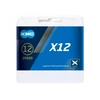 Image de Chaîne KMC X12 1/2x11/128 126 maillons 12V Silver