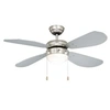 Image de VAXCEL CLASSIC VENTILATEUR DE PLAFOND AVEC SYSTEME D'ECLAIRAGE ARGENTE